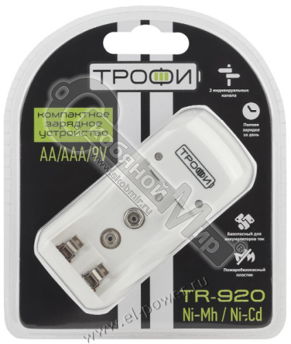 Зарядное устройство ТРОФИ TR-920 компакт/ C0031275