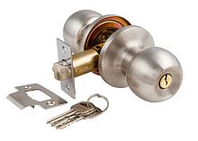 Защелка дверная S-Locked 6072 - 01-ЕТ CP хром  ключ  (30) 115265