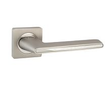 Дверные ручки S-Locked A-180 MSN/cp/СР серый жемчуг   круг (20) 120601