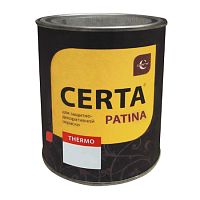 Эмаль"CERTA-PATINA" термостойкая до 700°С золото (0,5кг) PATR0017