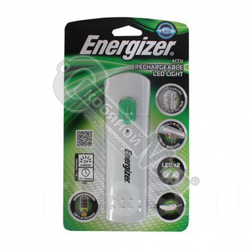 Фонарь Energizer VALUE Rech 2 LED LIGHT на аккуммуляторе***