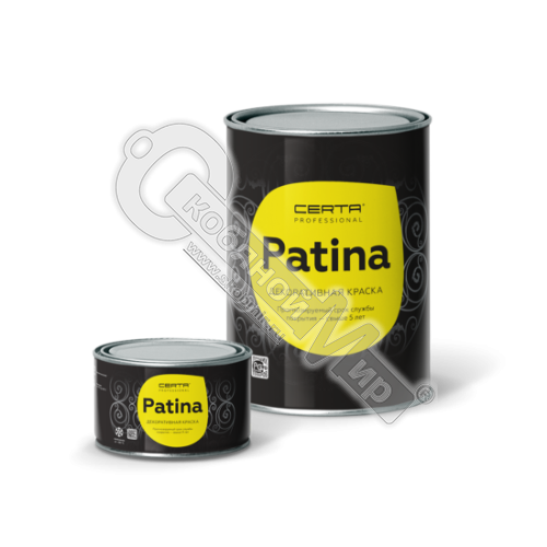 Эмаль "СERTA-PATINA"  серия "Итальянская" золото (0,16кг) PAIT0021