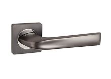 Дверные ручки S-Locked A-105 MBN/CP графит круг (20)