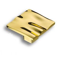 465025МР25 Ручка кнопка квадратная модерн,глянцевое золото