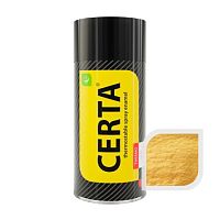 Эмаль "CERTA" термостойкая антикоррозионная до 750°С золотой (аэрозоль)