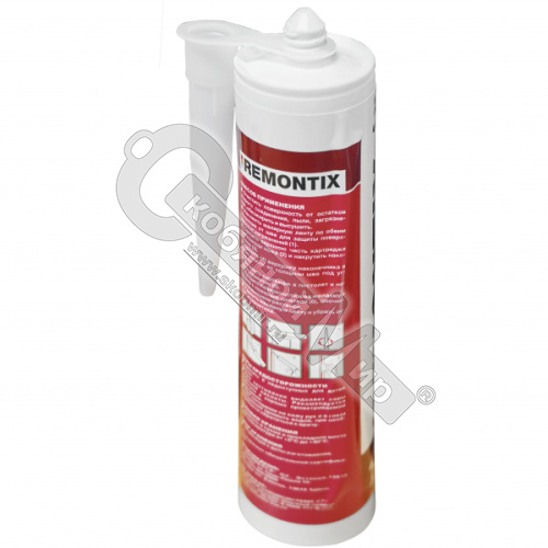 Remontix U, герметик силиконовый универсальный, бесцветный,310ml Н1610 фото 3