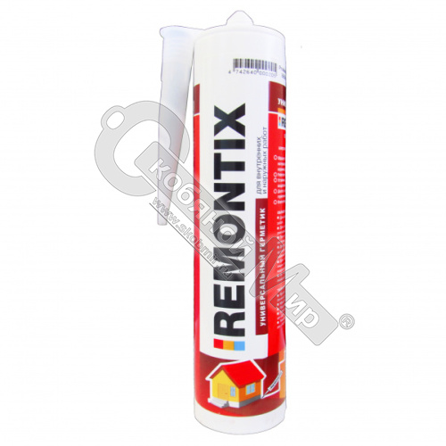 Remontix U, герметик силиконовый универсальный, бесцветный,310ml Н1610