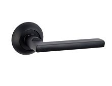 Дверные ручки S-Locked A-224 BLматовый черный   (30)