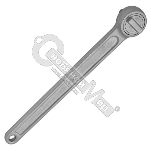 Ключ трещоточный 1/2 24 зубца L250 мм цинк 21101025