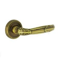 983/558 М63 ROMA дверная ручка на кругл.розетке (д.55мм), бронза сатинированная***ХХХ